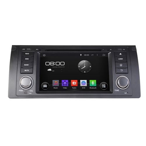 Android 5.1.1 system 7 Inches Car dvd Player for BMW E39