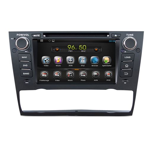 Android 5.1.1 system 7 Inches Car dvd Player for BMW E90