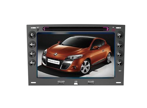 new android car dvd player for megana