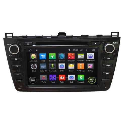 2016 High Quality Android 5.1.1 sysytem 4 Core Car Multimeida with DVB,Radio for Mazda