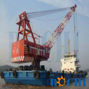 300T Floating Crane Boat (Large Project)