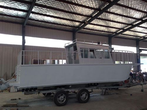 26ft Inland Water Aluminum Work Boat