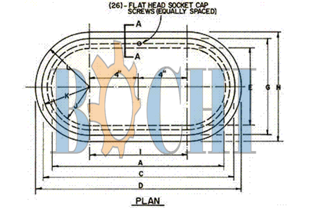 Flush Watertight Manhole Cover