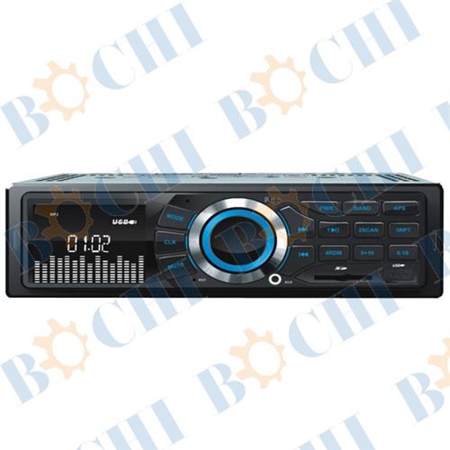 Hotselling Fixed Front Panel Car Mp3 player with electronic preset equlizer/4*50w power output