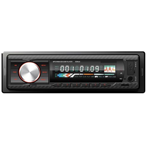 Multi function multi-color AUX IN front car mp3 player