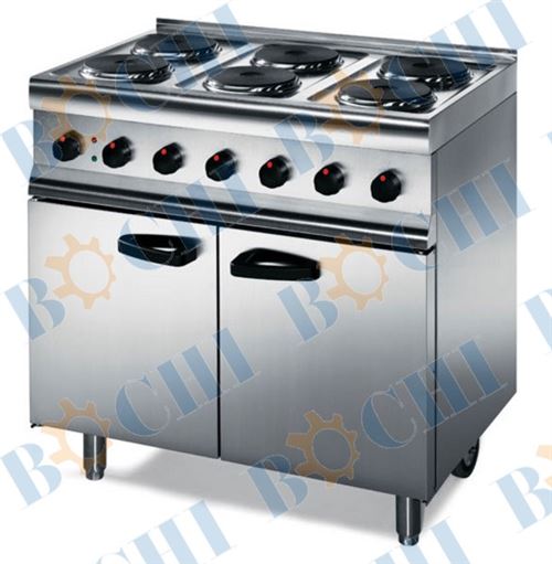 6 Plate Electric Range with Oven