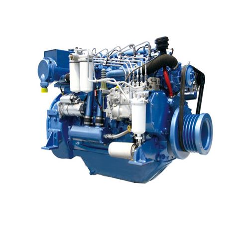 Marine diesel engine with gearbox for sale