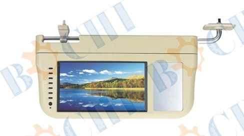 car monitor 17'''' car sunvisor monitor with TFT LCD