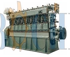 BMMPP-DEZ005 4 Stroke Air Inter Cooling Marine Diesel Engines