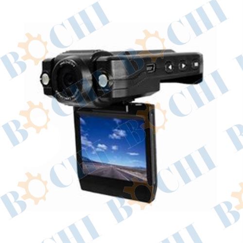 Fanshionable Best Performance High Quality Car DVR with record while LCD is off/ dual LED light