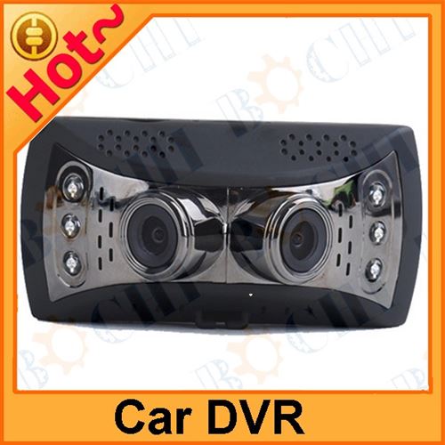 Car DVR D3 with 230degree view angle and HD 1920x540P