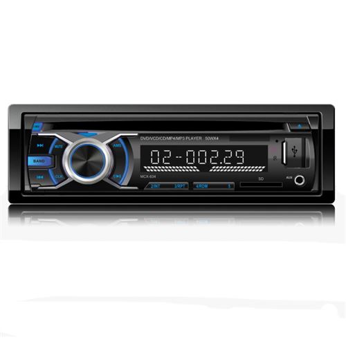 Single DIN Player with AM/FM/MPX Stereo Receiver CD Player