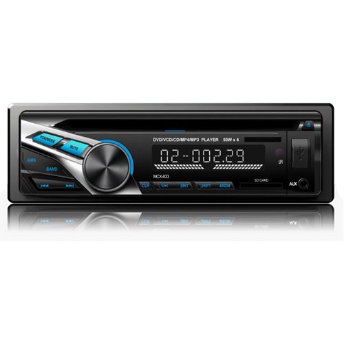 AM/FM/MPX Stereo Receiver with Remote Control Single DIN Player CD Player for All Cars