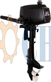 Single Cylinder Outboard Engine 2-Stroke 2.5HP with Short Shaft