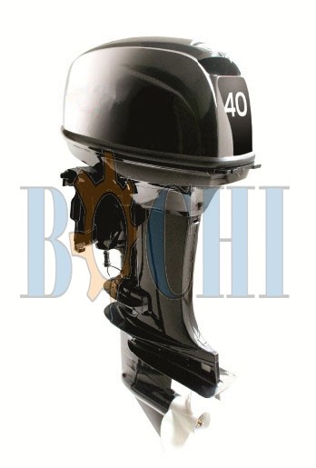 Two Cylinder 2 Stroke 40hp Outboard Engine with Water Cooled