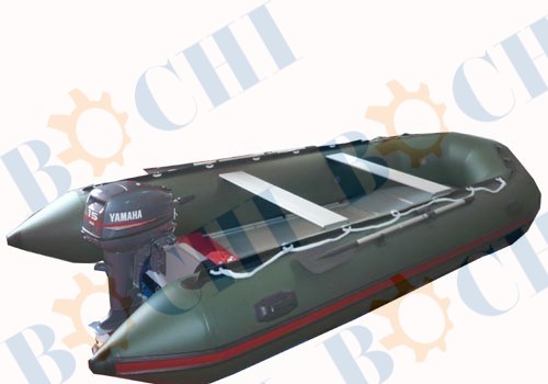 Inflatable rescue boat