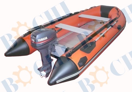 Inflatable rescue boat