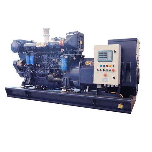 Sound proof turbocharged water cooled marine generator set