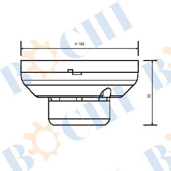 Intelligent ionization smoke detector