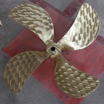 Small Yacht Use 4 Blade Propeller