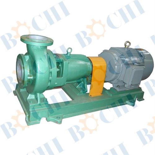 HF Horizontal Single Suction Fluoroplastic Lining Chemical Centrifugal Pump