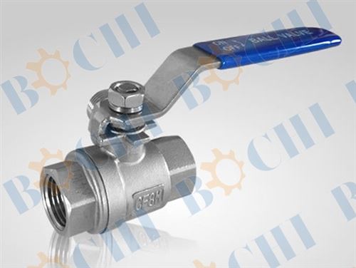 304 Stainless Steel Female Threaded End 2 PC Ball Valve