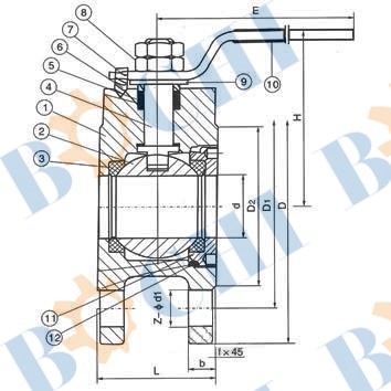 Q71/Q41 Wafer Ball Valve