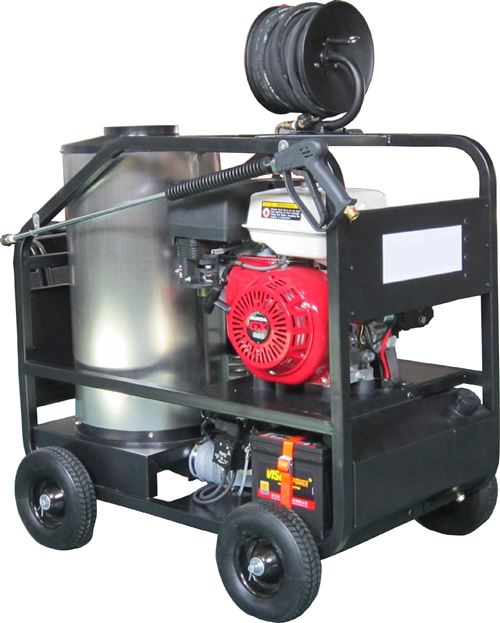 Gasoline Engine Driven Hot Water High Pressure Washer