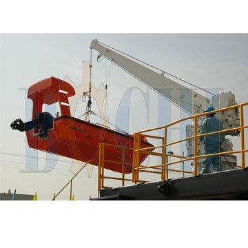 Single Arm Slewing Boat and Raft Davit and Crane