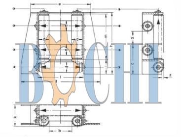 Five Roller Fairlead((B)