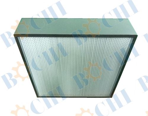 Galvanized Box Micro Glass Fiber Filter Material Air Filter