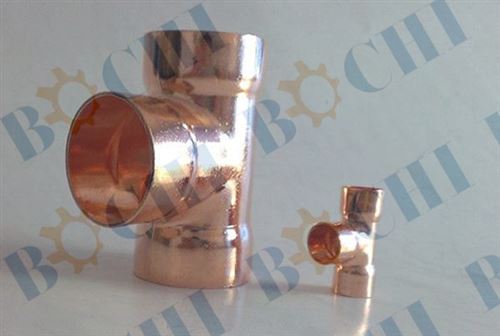 Copper fittings Equal tees and equal joint