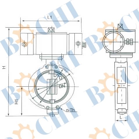 Hydraulic Butterfly Valve