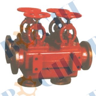 Double Row Cast Iron Globe Valve Box