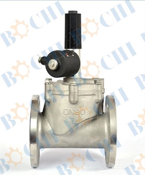 Stainless Steel Flanged High Pressure Emergency Cut-off Solenoid Valve