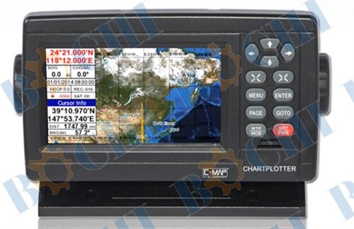 5 Inches Marine GPS chart plotter Fully support CMAP chart