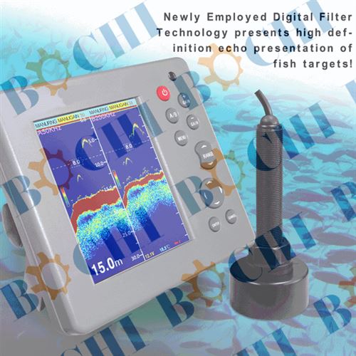 Marine Color LCD Fish Finder Echo Sounder