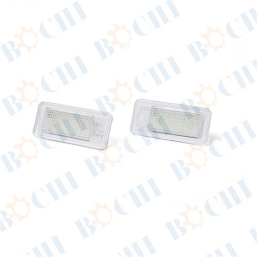 Automobile license plate light For AUDI A2/A3