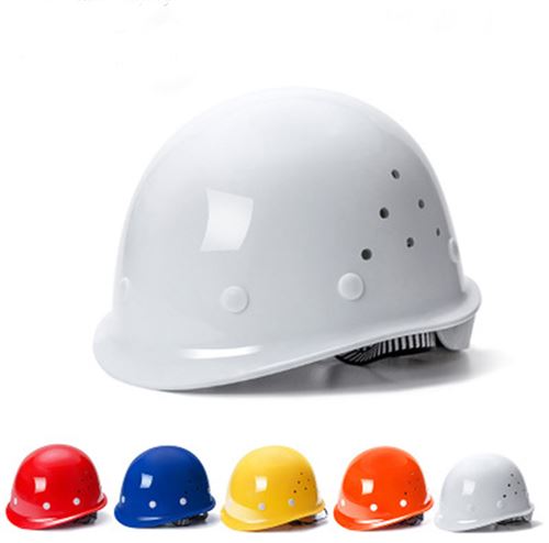 Glass reinforced plastic paint safety helmet