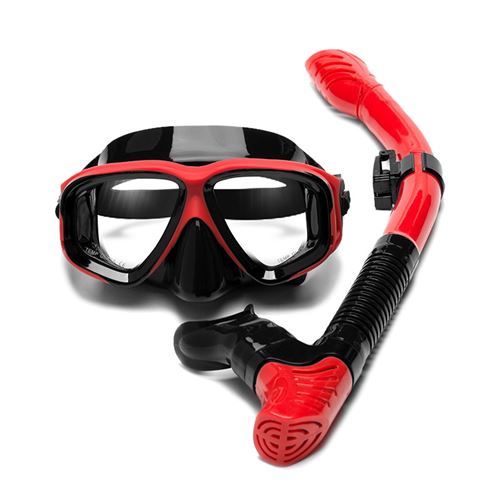 Anti-fog tempered glass diving goggles AWS308