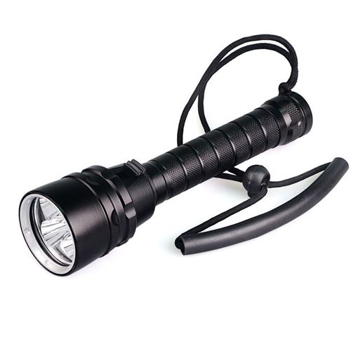 5PC T6 professional diving strong light flashlight
