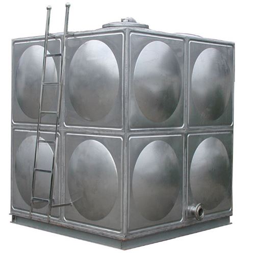 Stainless steel fire water tank