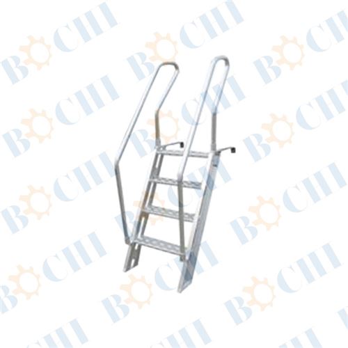 Marine Fixed Aluminum Alloy Bulwark Ladder Various Specifications Customization
